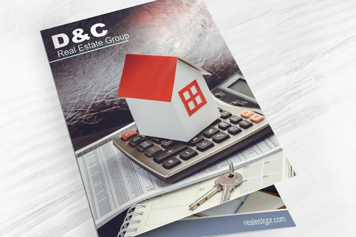 Half-fold brochure