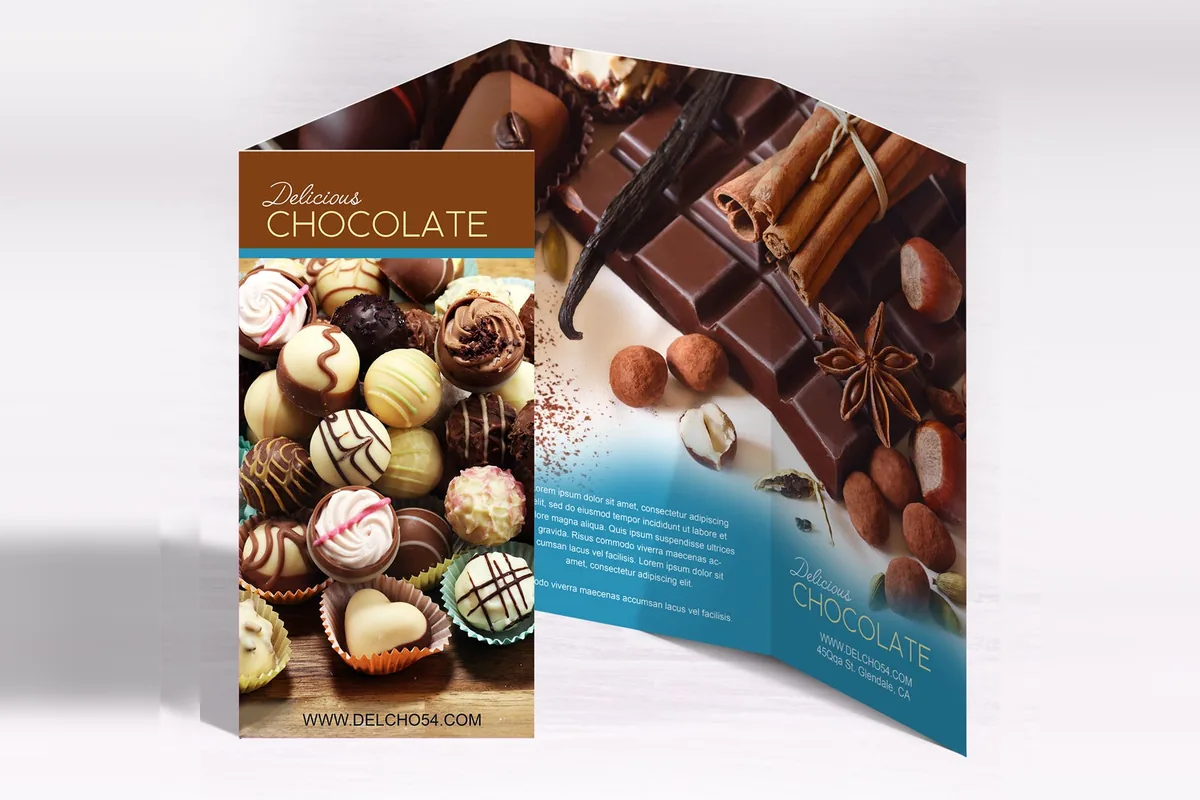Specialty fold brochure